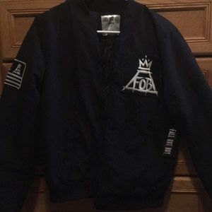 NWT fall out boy bomber jacket